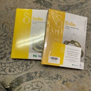 Math u see delta with cd, test booklet, instruction manual, work book